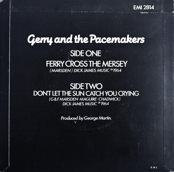 Gerry & The Pacemakers : Ferry Cross The Mersey (7", Single, RE)