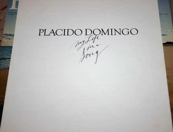 Placido Domingo : My Life For A Song (LP, Gat)