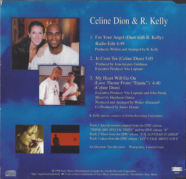 Céline Dion & R. Kelly : I'm Your Angel (CD, Single, CD2)