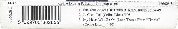 Céline Dion & R. Kelly : I'm Your Angel (CD, Single, CD2)
