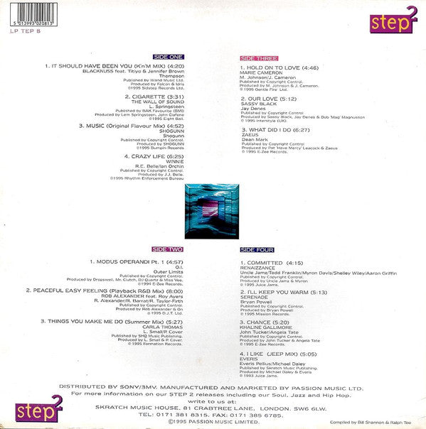 Various : Peaceful Easy Feeling (Jazz, Rap & Funky Urban Flavas) (2xLP, Comp)
