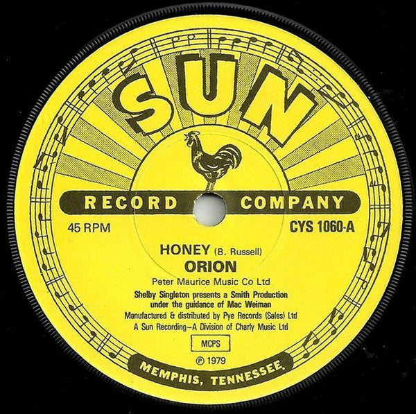 Orion (23) : Ebony Eyes (7", Single)