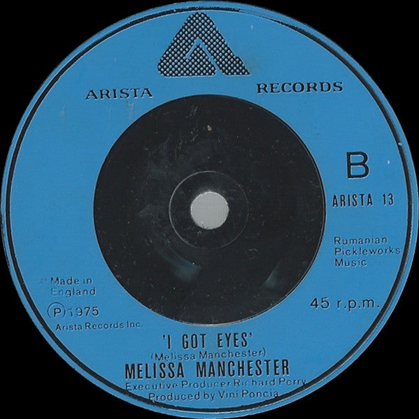 Melissa Manchester : Midnight Blue (7")