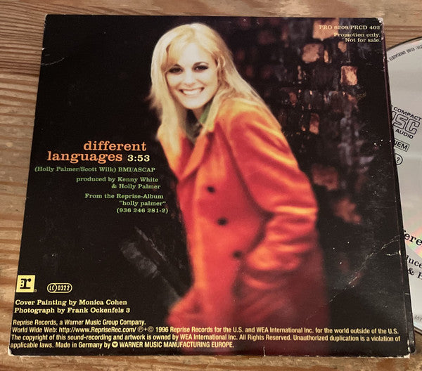 Holly Palmer : Different Languages (CD, Single, Promo)