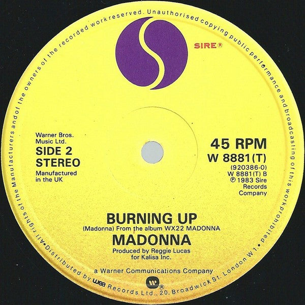 Madonna : Angel (Extended Dance Mix) (12", Single)