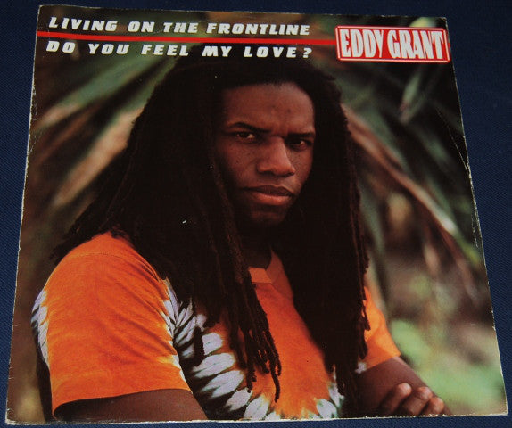 Eddy Grant : Living On The Frontline / Do You Feel My Love? (12", Single, RE)