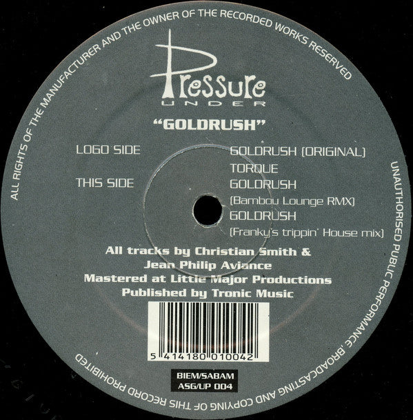 Goldrush : Goldrush (12")