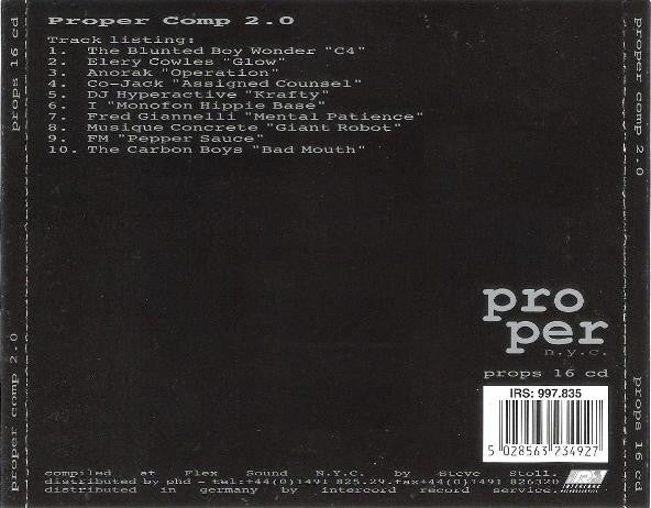 Various : Proper Comp 2.0 (CD, Comp)