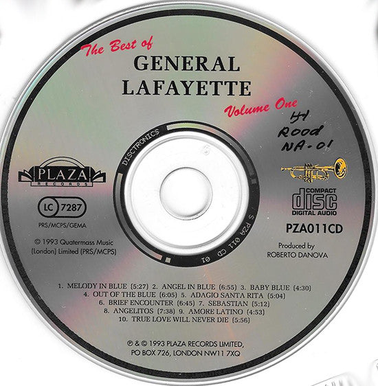 General Lafayette : The Best of General Lafayette (Volume One) (CD, Album, Comp)