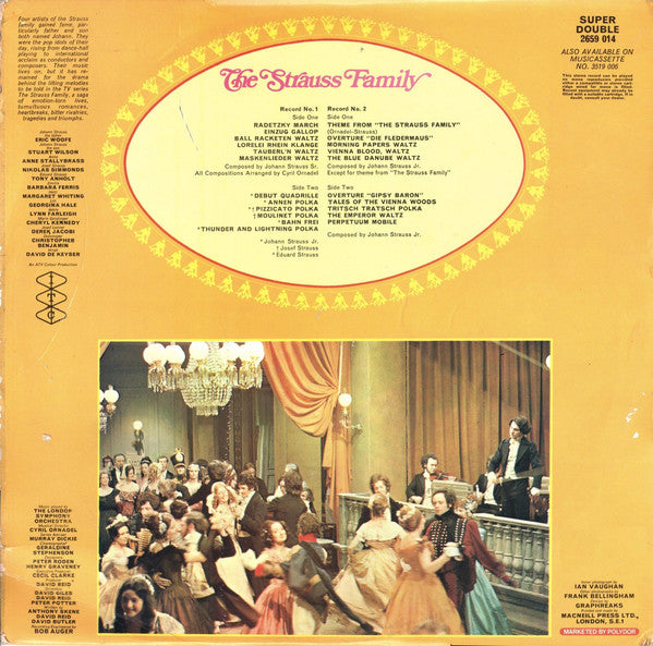 London Symphony Orchestra : The Strauss Family (2xLP)