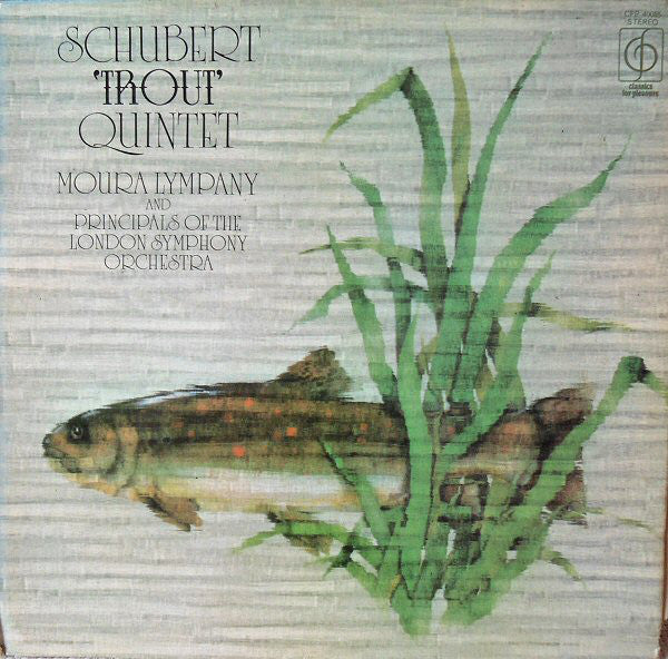 Franz Schubert, Dame Moura Lympany And London Symphony Orchestra : 'Trout' Quintet (LP, Album)