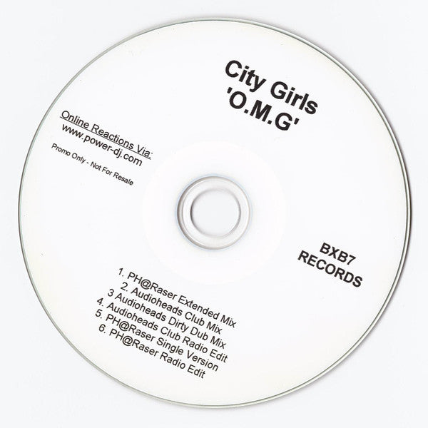 City Girls : O.M.G. (CDr, Single, Promo)