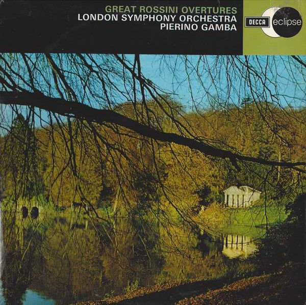 Gioacchino Rossini, London Symphony Orchestra, Pierino Gamba : Great Rossini Overtures (LP, RE, RM)