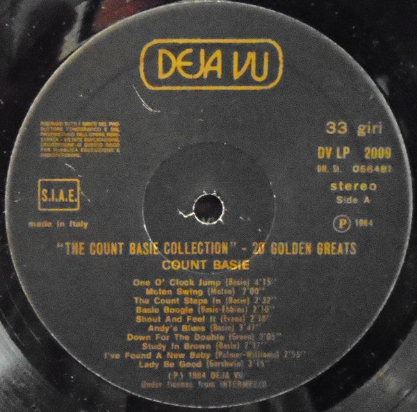 Count Basie : The Count Basie Collection - 20 Golden Greats (LP, Comp)
