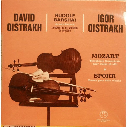 David Oistrach, Igor Oistrach, Rudolf Barshai, Moscow Chamber Orchestra, Wolfgang Amadeus Mozart, Louis Spohr : Mozart-Spohr (LP, Album)