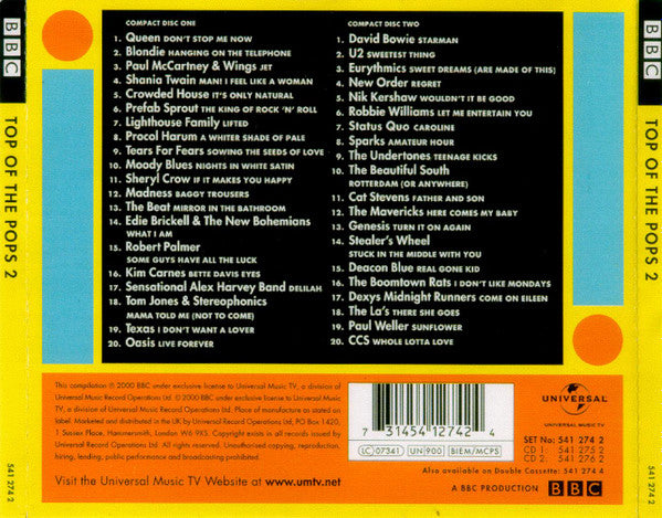 Various : Top Of The Pops 2 (2xCD, Comp)