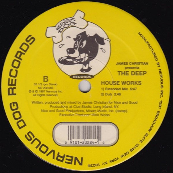 James Christian : Presents The Deep (12")