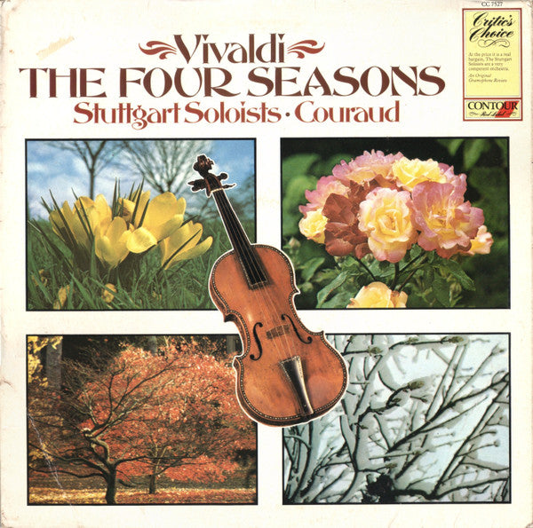 Antonio Vivaldi - Stuttgarter Solisten • Marcel Couraud : The Four Seasons (LP, Album, RE)