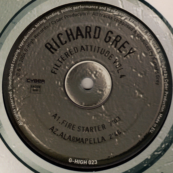 Richard Grey : Filtered Attitude Vol. 4 (12")