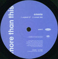 Emmie : More Than This (12", Promo)