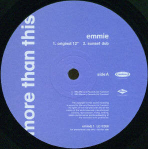 Emmie : More Than This (12", Promo)