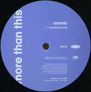 Emmie : More Than This (12", Promo)