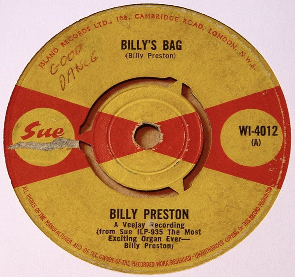 Billy Preston : Billy's Bag (7", 3-P)