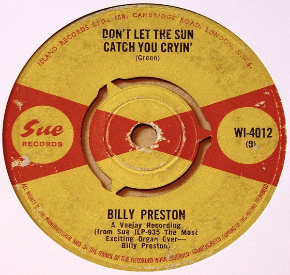 Billy Preston : Billy's Bag (7", 3-P)
