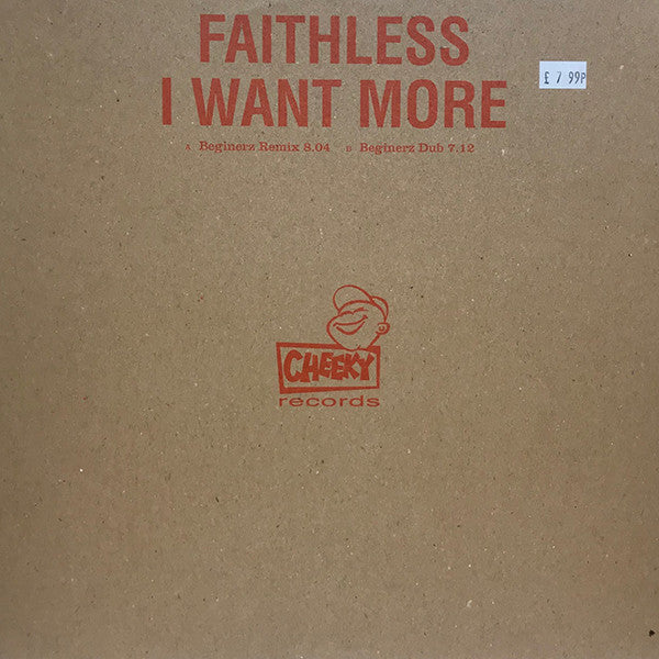 Faithless : I Want More (12", Single, Promo)