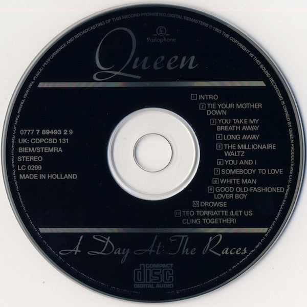 Queen : A Day At The Races (CD, Album, RE, RM)