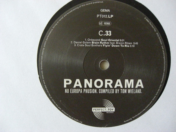 Various : Panorama -  Nu Europa Phusion (2x12", Comp)