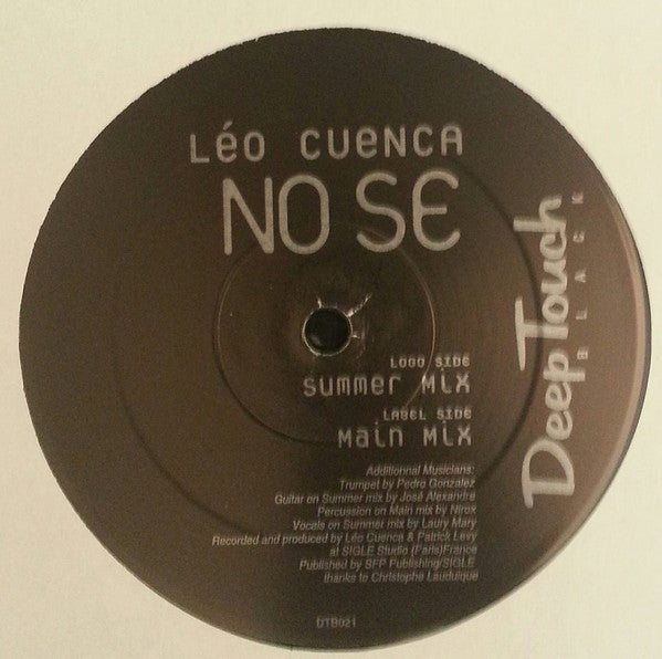 Léo Cuenca : No Se (12")