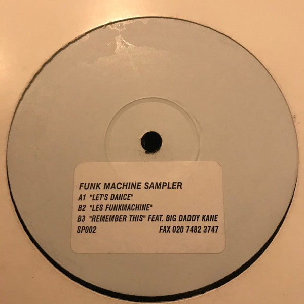 Unknown Artist : Funk Machine Sampler (12", W/Lbl)