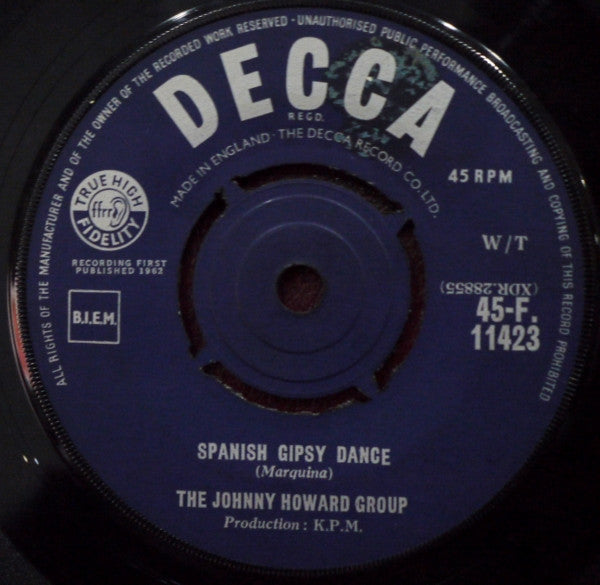 The Johnny Howard Group : Mind Reader (7", Single)