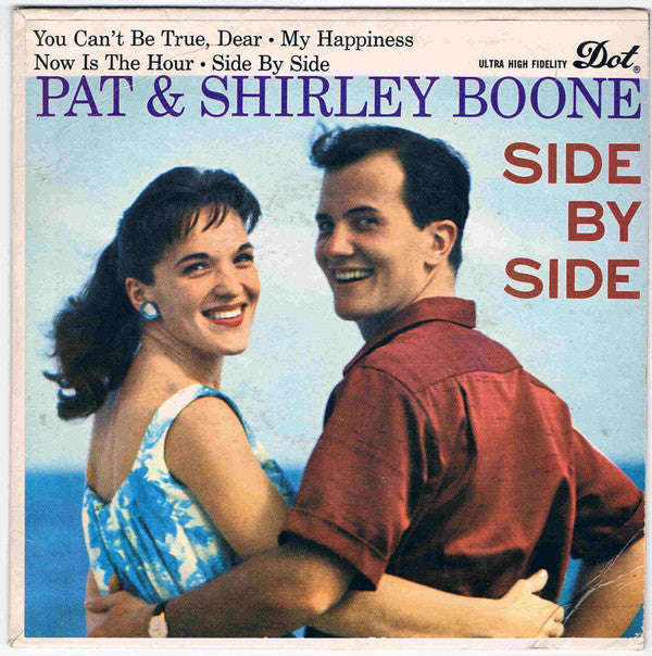 Pat Boone And Shirley Boone : Side By Side (7", EP)