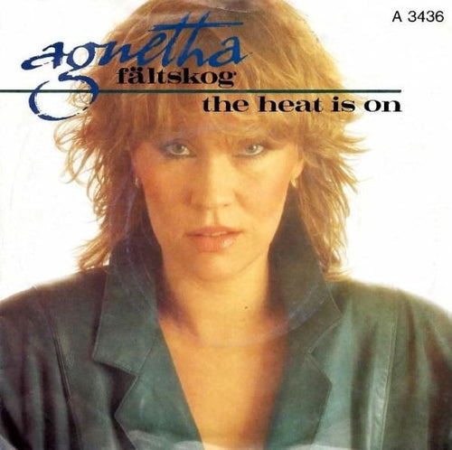 Agnetha Fältskog : The Heat Is On (7", Single, Pap)