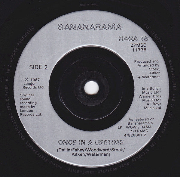 Bananarama : Nathan Jones (7", Single, Sil)
