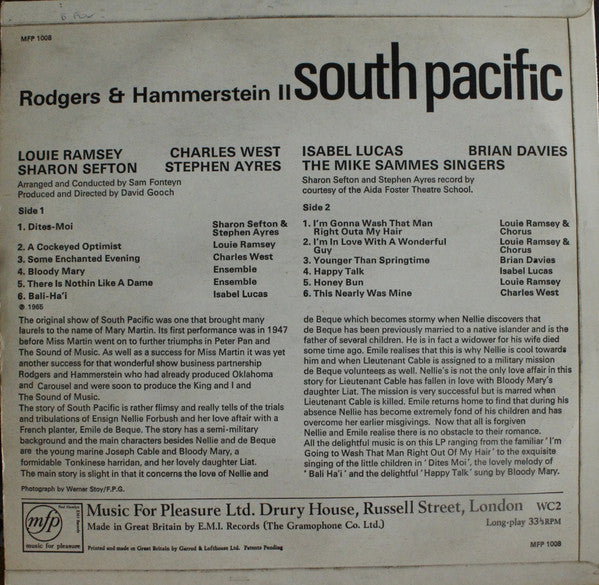 Rodgers & Hammerstein II* : South Pacific (LP, Album)
