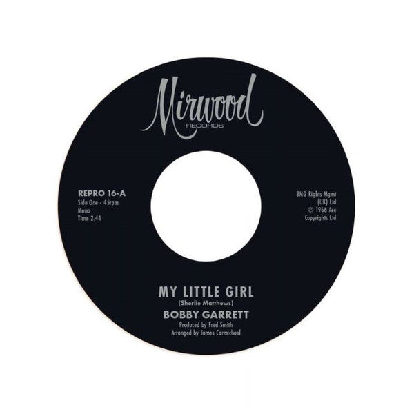 Bobby Garrett / The Bob & Earl Band : My Little Girl / My Little Girl (7")