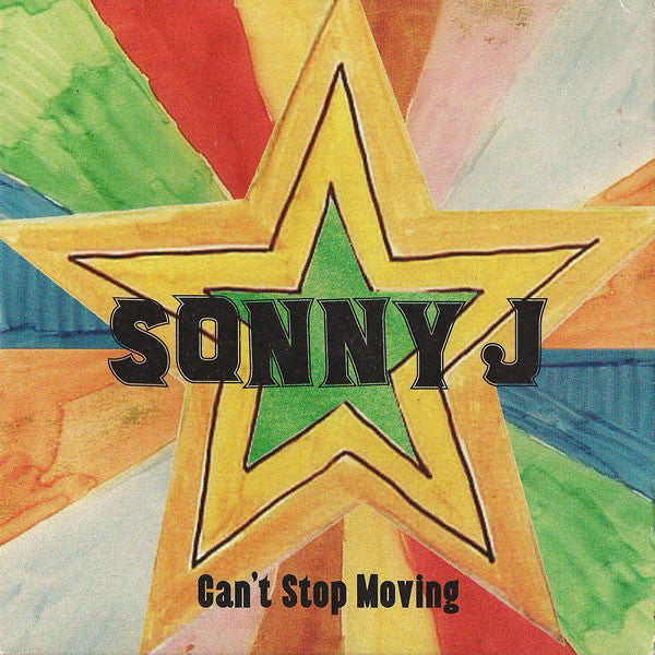 Sonny J : Can't Stop Moving (CD, Single, Promo)