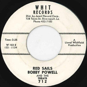 Bobby Powell : What Are You Trying To Do To Me / Red Sails (7", Single, Promo)