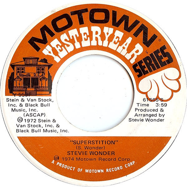 Stevie Wonder : Superwoman (Where Were You When I Needed You) / Superstition (7", Single)