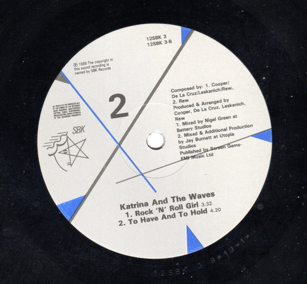 Katrina And The Waves : Rock 'N' Roll Girl (12")