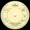 David Essex : Oh What A Circus (7")