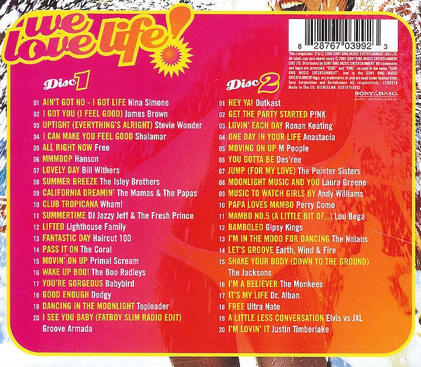 Various : We Love Life! (2xCD, Comp)