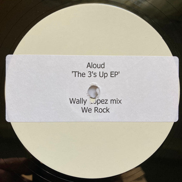 Aloud : The 3's Up EP (12", S/Sided, EP, W/Lbl)