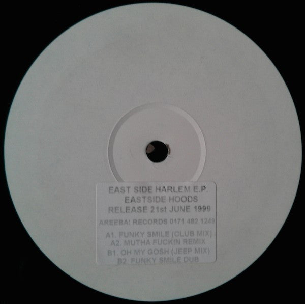 East Side Hoods : East Harlem EP (12", EP, W/Lbl, Sti)