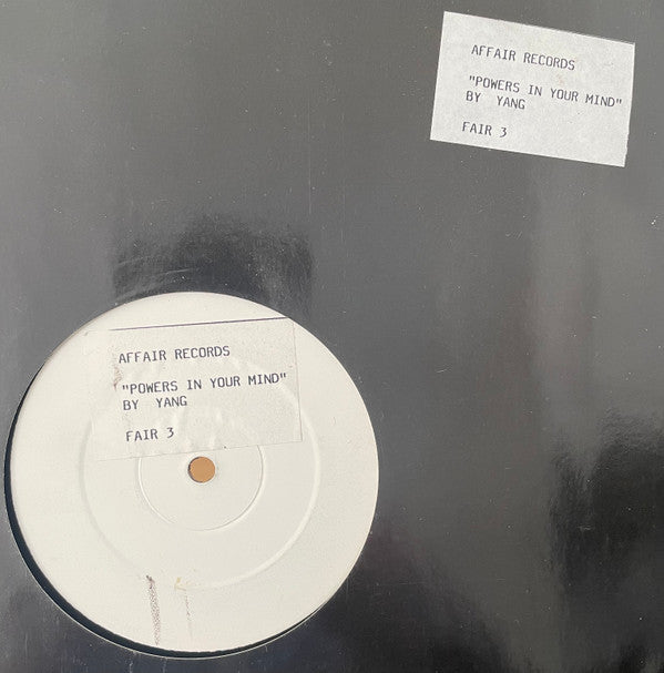 Yang : Power's In Your Mind (12", W/Lbl, Sti)
