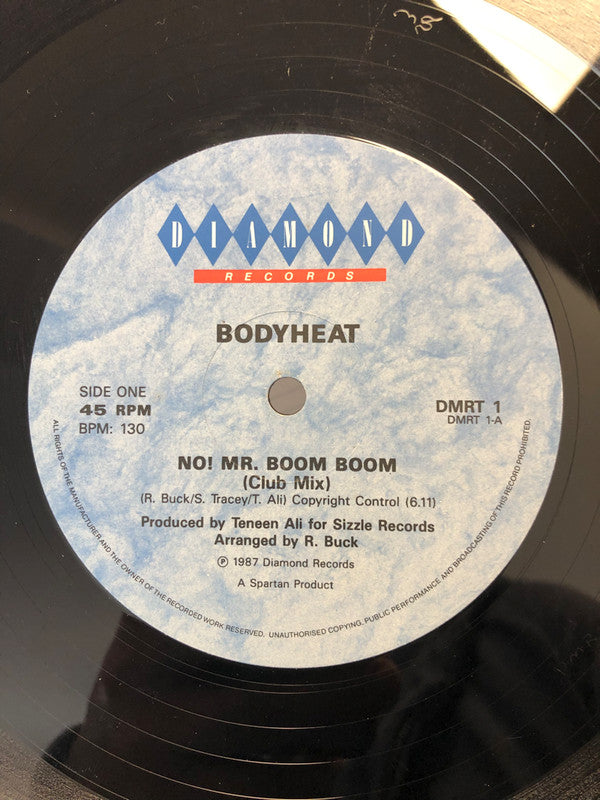 Bodyheat* : No! Mr. Boom Boom (12", W/Lbl)