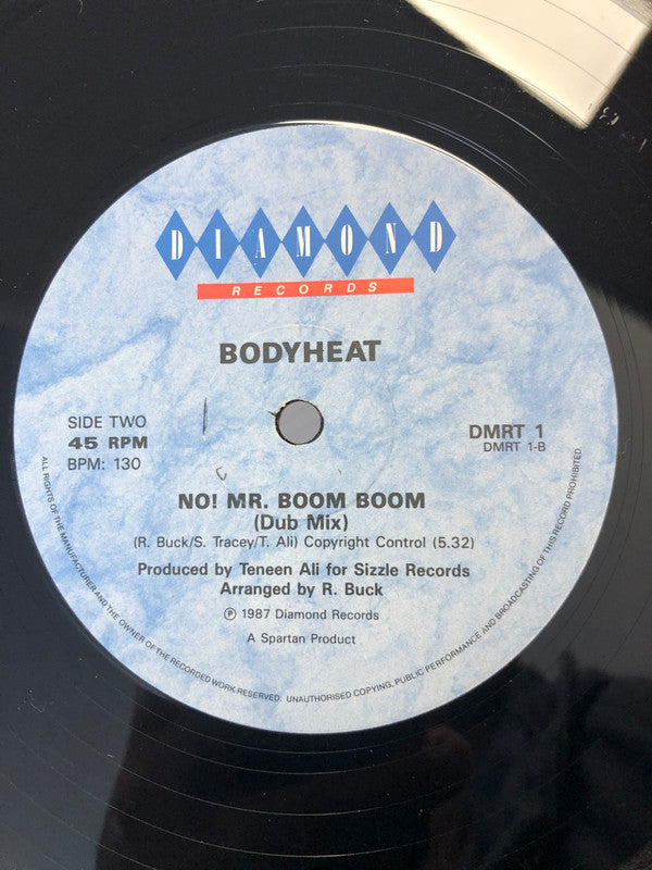 Bodyheat* : No! Mr. Boom Boom (12", W/Lbl)